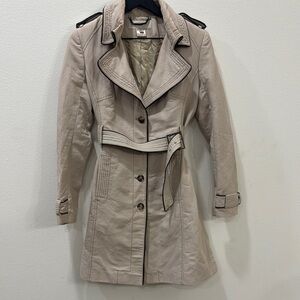 Karen Millen Taupe Trench Coat US SZ 10
